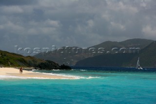 Jost Van Dyke Island - British Virgin Islands - CaribbeanSandy Cay Islet -