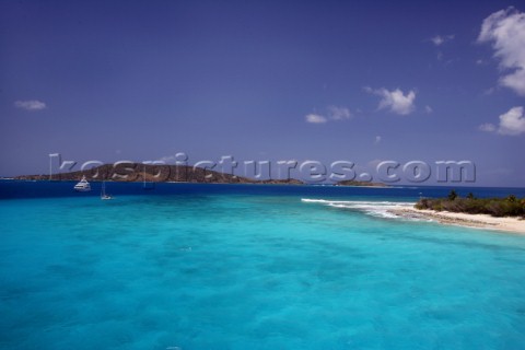 Jost Van Dyke Island  British Virgin Islands  CaribbeanSandy Cay Islet 