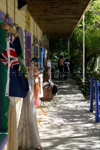 Tortola Island  British Virgin Islands  CaribbeanNanny Cay Local Handicraft Shops