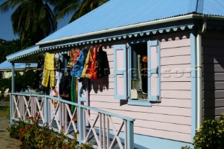 Tortola Island - British Virgin Islands - CaribbeanRoad Town, capital of BVI -Local Handicraft Shops