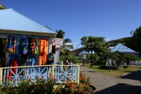 Tortola Island  British Virgin Islands  CaribbeanRoad Town capital of BVI Local Handicraft Shops