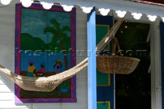 Tortola Island - British Virgin Islands - CaribbeanRoad Town, capital of BVI -Local Handicraft Shops