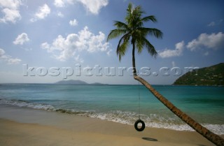 Tortola Island - British Virgin Islands - Caribbean -Cane Garden Bay -The Beach