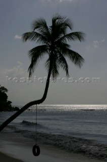 Tortola Island - British Virgin Islands - Caribbean -Cane Garden Bay -The Beach at sunset