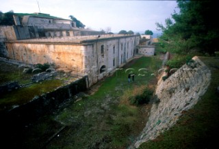 Austrian fortress on little Brijoni, Brijoni Islands, Croatia