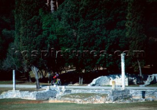 Remains of Roman villa, Brijoni Islands, Croatia