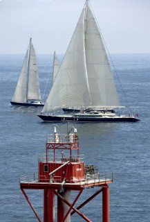 The start of the Rolex Transatlantic Challenge 2005.