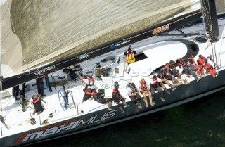 Maximus at the start of the Rolex Transatlantic Challenge 2005.