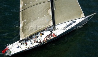 Maximus at the start of the Rolex Transatlantic Challenge 2005.