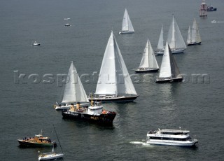 The start of the Rolex Transatlantic Challenge 2005