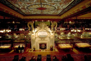 Interior of the New York Yacht Clubs famous Model Room.