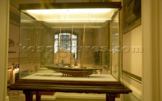 Model of the famous schooner Atlantic at New York Yacht Club