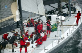 Plymouth 01 06 05Rolex Transatlantic Challenge 2005Century-old transatlantic sailing record fallsThe 100-year old west-to-east race record across the North Atlantic, between New York and the Lizard, fell this morning to Robert Millers Mari-Cha IV.Mari-Cha IV,making her time for the 2,925 mile course from the Ambrose light off New York harbour, 9 days 15 hours 55 minutes and 23 second at an average speed for the course of 12.61 knots. The record set by Americas Cup veteran Charlie Barr on board Wilson Marshalls Atlantic in the race for the Kaisers Cup in 1905 was 12 days 4 hours 1 minute and 19 seconds, so Mari-Cha IV, despite the inclement weather conditions experienced during the first half of the race, has still taken 2 days 12 hours 5 minutes 56 seconds off the race record.