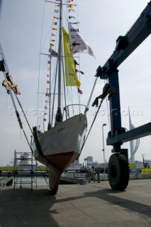 Gipsy Moth launch, June 2005