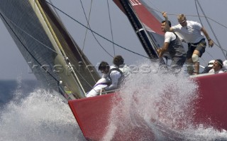 32nd Americas Cup -Valencia Louis Vuitton Acts 4 & 5. MASCALZONE LATINO TEAM CAPITALIA.