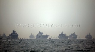 Trafalgar 200 warship and fleet review celebrations 2005