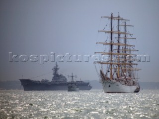 Trafalgar 200 warship and fleet review celebrations 2005