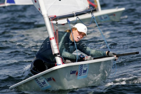 Kiel  Germany  23 june 2005 KIELER WOCHE  day 2 of the Olympic Class regatta started with a postpone