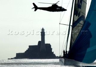 Baltimore  Ireland  09 08 2005Rolex Fastnet  2005Fastnet Rock passage for Skandia