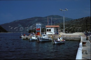Fuel Dock at Vathy, Ithaca, Ionian Islands