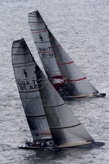 Malmš-SkŒne Louis Vuitton Acts 6 & 7. Alinghi vs BMW ORACLE Racing.