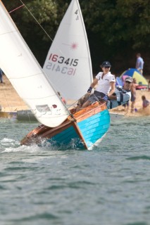 Classic yawl racing in Dartmouth, UK