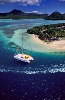 Privilege 585 - Matira - Martinique***Privilege 585 - Matira - Martinique. Luxury cruising on a catamaran in the Caribbean