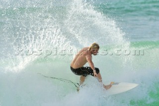 Action from the Rip Curl Championship 2005 at Hossegor Seignosse