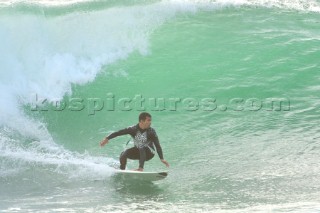 Action from the Rip Curl Championship 2005 at Hossegor Seignosse