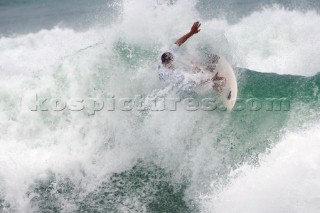 Bobby Martinez competing at the Rip Curl Championship 2005