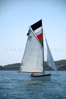 Old classic Falmouth Cutter, Cornwall, UK