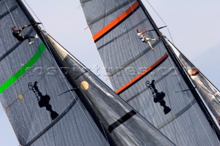 Louis Vuitton Acts 8 & 9, Trapani, Italy. Bowmen aloft