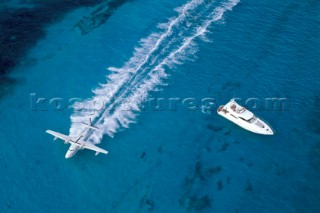 Cruising aboard a Fairline powerboat