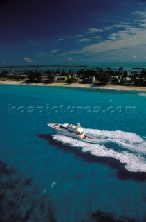 Cruising aboard a Fairline powerboat