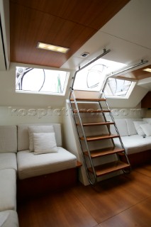 voile croisière superyacht wally 80 indio intérieur