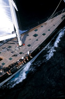 Wally maxi sailing yacht Kauris III