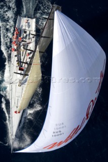 Wild Oats  during the Rolex Sydney to Hobart Race in Australia, Merimbula, Dec. 27, 2005.