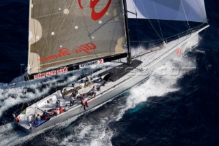 Alfa Romeo during the Rolex Sydney to Hobart Race in Australia, Dec. 27, 2005.