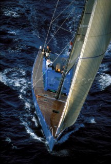 The Wally maxi yacht Carrera