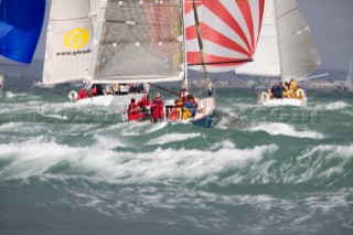 COWES, ENGLAND - JULY 31:  during Day 3 of Skandia Life Cowes Week 2006. (Photo by Kos/Kos Picture Source via Getty Images)