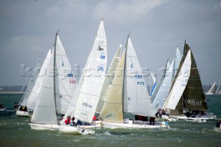 COWES, ENGLAND - JULY 31:  during Day 3 of Skandia Life Cowes Week 2006. (Photo by Kos/Kos Picture Source via Getty Images)