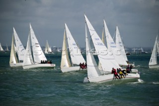 COWES, ENGLAND - JULY 31:  during Day 3 of Skandia Life Cowes Week 2006. (Photo by Kos/Kos Picture Source via Getty Images)