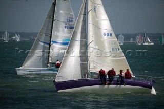 COWES, ENGLAND - JULY 31:  during Day 3 of Skandia Life Cowes Week 2006. (Photo by Kos/Kos Picture Source via Getty Images)