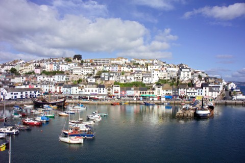 Brixham Marina and Harbour at paignton Torbay