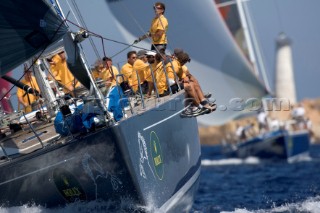 Porto Cervo, 04 09 2006. Maxi Yacht Rolex Cup 2006. All Smoke.