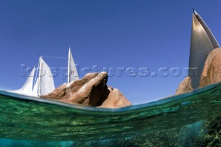 Porto Cervo, 05 09 2006. Maxi Yacht Rolex Cup 2006. Race.