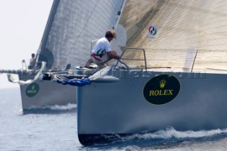 Porto Cervo, 06 09 2006. Maxi Yacht Rolex Cup 2006. Roma.