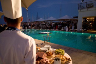 Porto Cervo, 03 09 2006. Maxi Yacht Rolex Cup 2006. Cocktail Party at the YCCS.