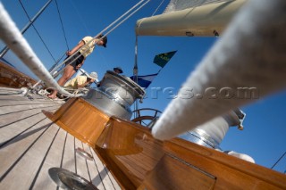 Porto Cervo, 04 09 2006. Maxi Yacht Rolex Cup 2006. Hetairos.