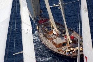 Porto Cervo, 09 09 2006. Maxi Yacht Rolex Cup 2006. Hetairos.